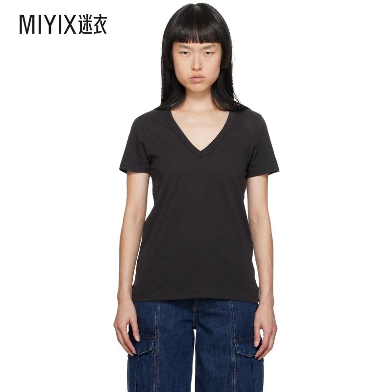 Rag & Bone  黑色 The Slub T 恤 女 迷衣时尚