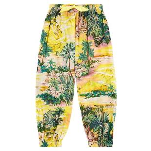 Zimmermann 兹默曼 女童 长裤 Alight 印花棉质童装