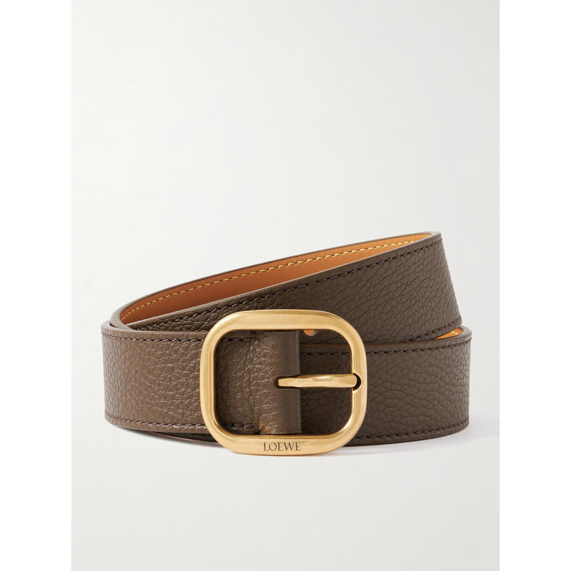 Loewe 女士 FW25 腰带 织纹皮革皮带