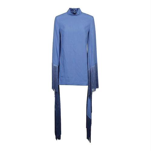 TALLER MARMO 女士 SS24 短款连衣裙 DEL MAR 流苏迷你连衣裙