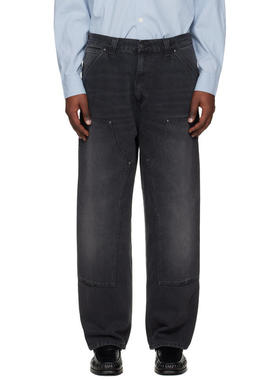 Carhartt WIP 卡哈特 男士 牛仔长裤 灰色 OG Double Knee 牛仔裤