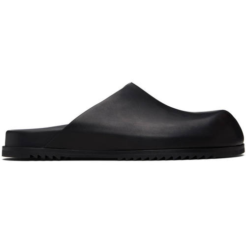 Rick Owens 瑞克·欧文斯 女士 穆勒鞋 黑色 Temple Mule Granola