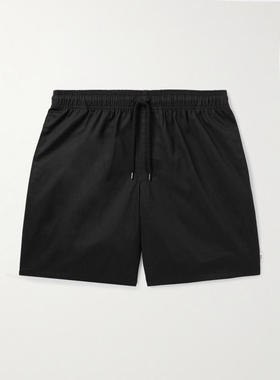 WTAPS 男士 FW25 短裤 直筒斜纹布抽绳