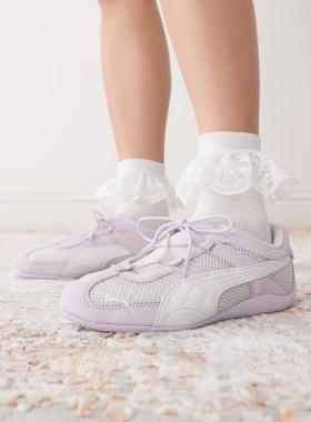 PUMA 女士 运动鞋 Speedcat GO 玛丽珍淡紫色运动鞋