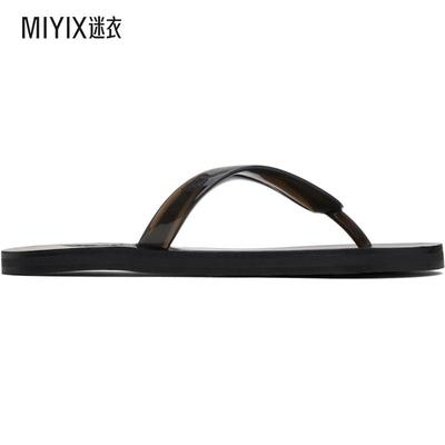 Ancient Greek Sandals 女士黑色 Saionara Jelly 人字拖 迷衣时