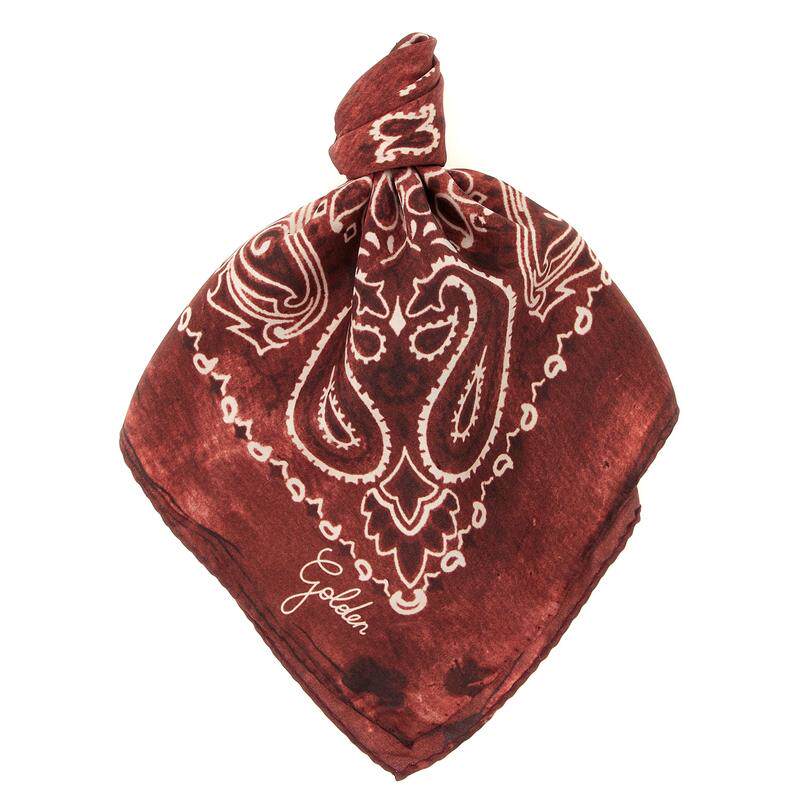 Golden Goose Deluxe Brand 黄金鹅 女士 SS26 围巾 佩斯利