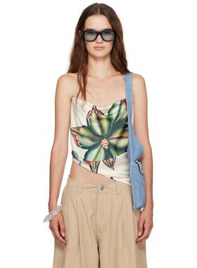 Juliet Johnstone 女士 背心 白色绕颈上装