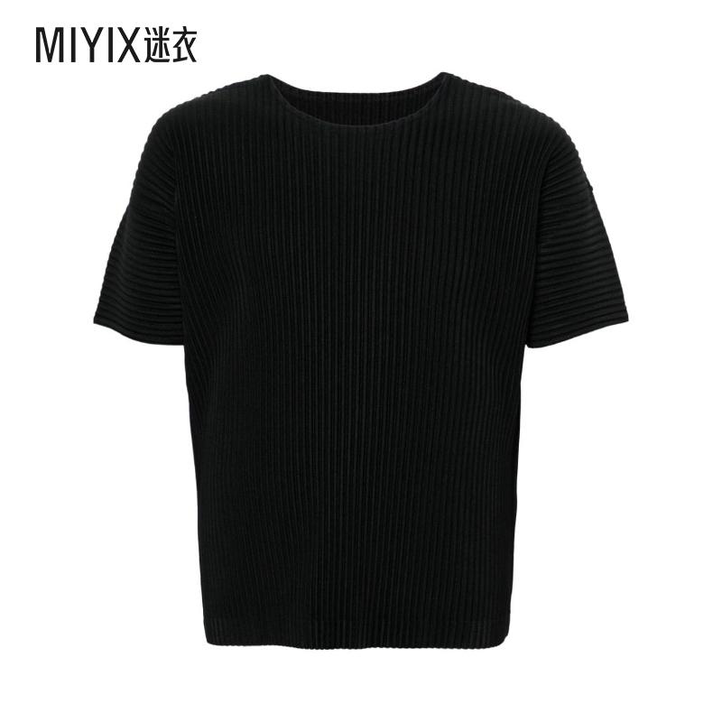 【春夏新品】Homme Plissé Issey Miyake三宅一生 男款短袖圆领T