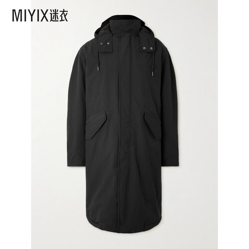 【秋冬新品】A.P.C. 男款Anatole Stretch-Shell 连帽大衣 迷衣时