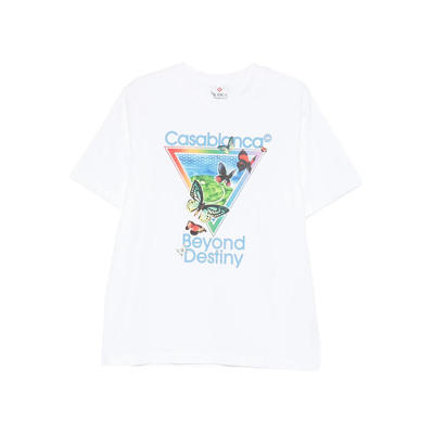 Casablanca 男士 SS26 上衣 BEYOND DESTINY 有机棉网球