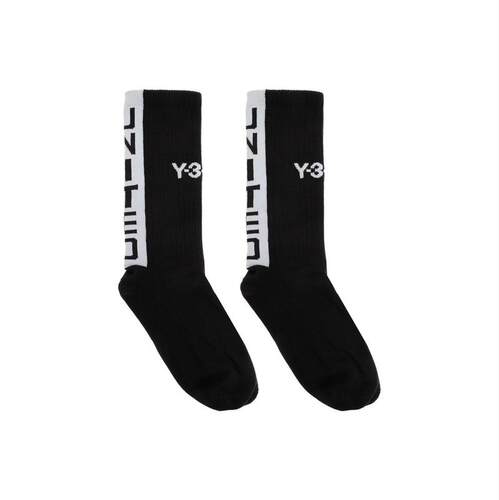 Y-3 男士 SS26 袜子 NBHD 罗纹中筒袜