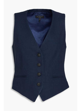 Rag  Bone 女士 马甲 Priya 斜纹布背心