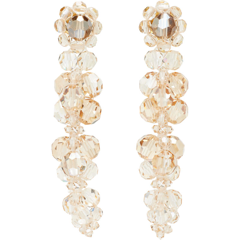 Simone Rocha 女士 耳环 Cluster Drip Crystal 耳坠 - 封面