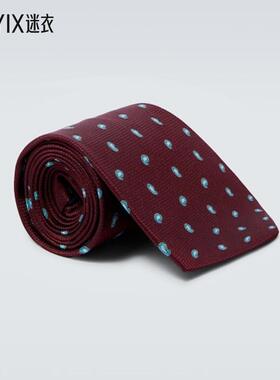 Junya Watanabe 男款佩斯利真丝领带 迷衣时尚