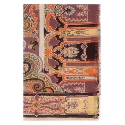 Etro 艾绰 女士 FW25 围巾 Etro Placed 印花缎面
