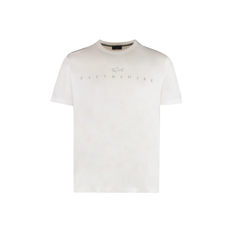 Paul  Shark 男士 FW25 T恤 標誌印花 T 卹