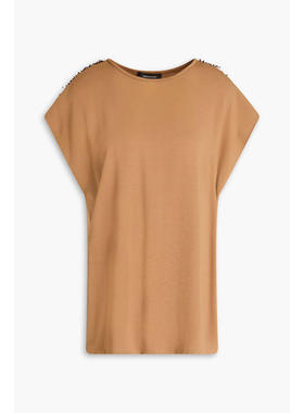 Fabiana Filippi 女士 上衣 Sablé 串珠精饰弹力绉上衣