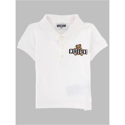 Moschino 莫斯奇诺 婴儿 SS26 POLO衫 CON 徽标童装