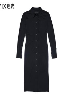 Helmut Lang  中长衬衫连衣裙 女  迷衣时尚