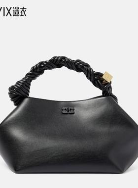 Ganni 女款Bou 小号皮革肩包 迷衣时尚