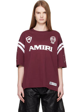 Amiri 埃米尔 女士 T恤 红色 AMIRI 运动