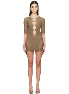 Poster Girl 女士 短款连衣裙 灰褐色 Miranda Hotfix 连衣裙