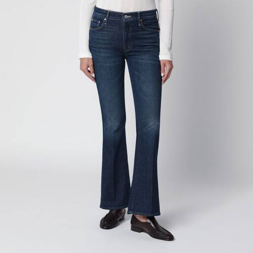 Mother Denim 女士 FW26 牛仔长裤 WEEKENDER 深蓝水洗牛仔裤