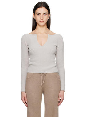 AYA MUSE 女士 上衣 灰色 Caeli 针织衫