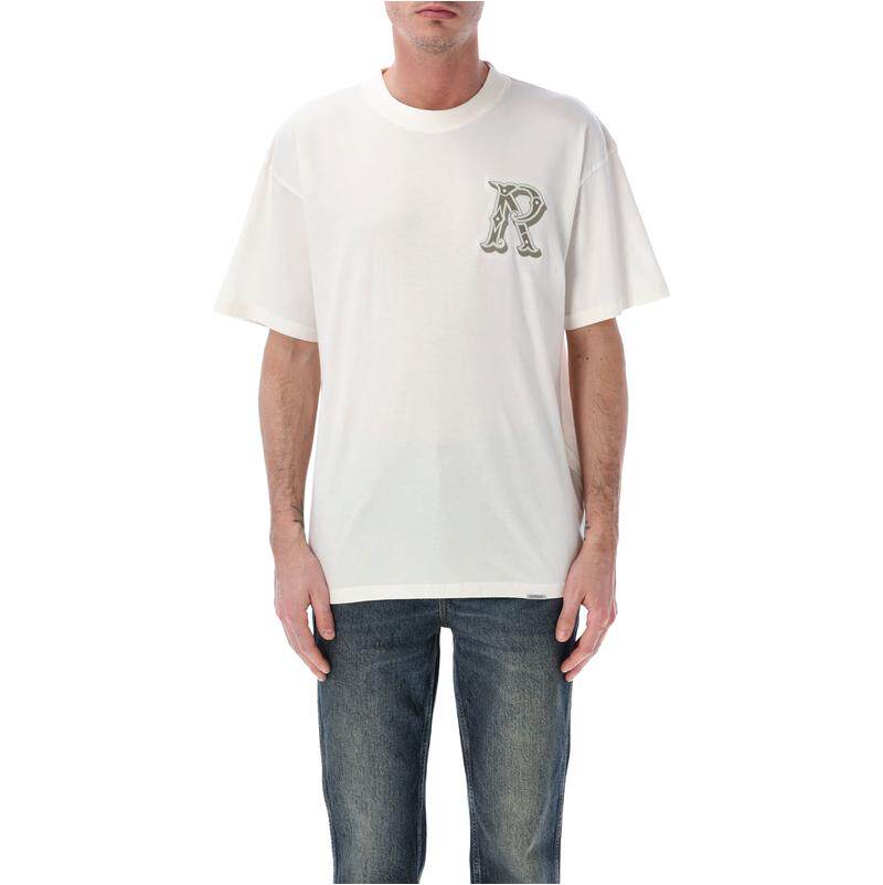 Represent 男士 SS26 T恤 Western Initial - 实物图
