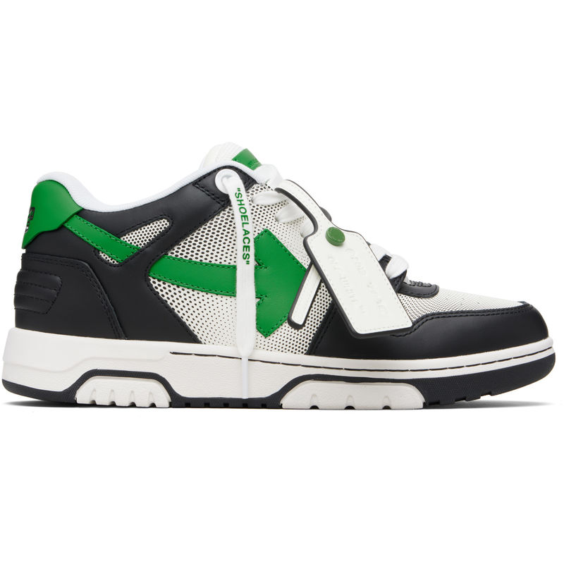 Off-White 男士 运动鞋 黑色  绿色 Out Of Office Calf Gradient图片