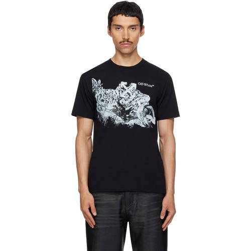 Off-White 男士 T恤 黑色 Eagle Rock Slim