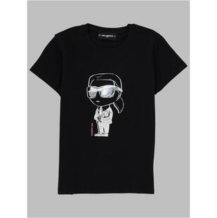 Karl Lagerfeld 卡尔·拉格斐 女童 SS26 T恤 CON STAMPA 童装