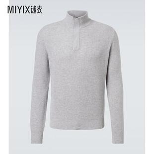 Canali康纳利 男款 华尔夫针织羊毛羊绒毛衣 迷衣时尚