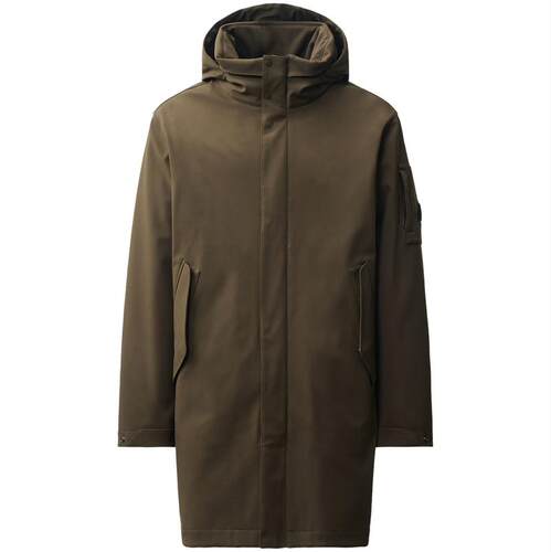 C.P. Company 男士 FW26 羽绒服 C.P. Shell-R 带里衬长款大衣