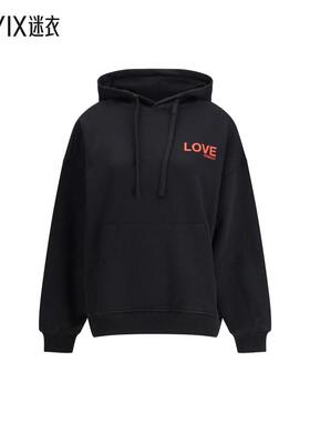 [秋冬新品]Fiorucci 女款Kissing Angels Love 宽松连帽衫 迷衣时