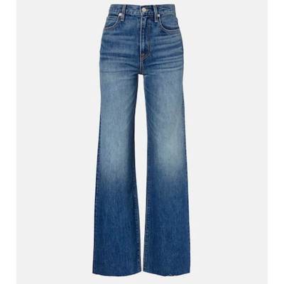 SLVRLAKE 女士 牛仔长裤 Grace 褪色设计阔腿牛仔裤