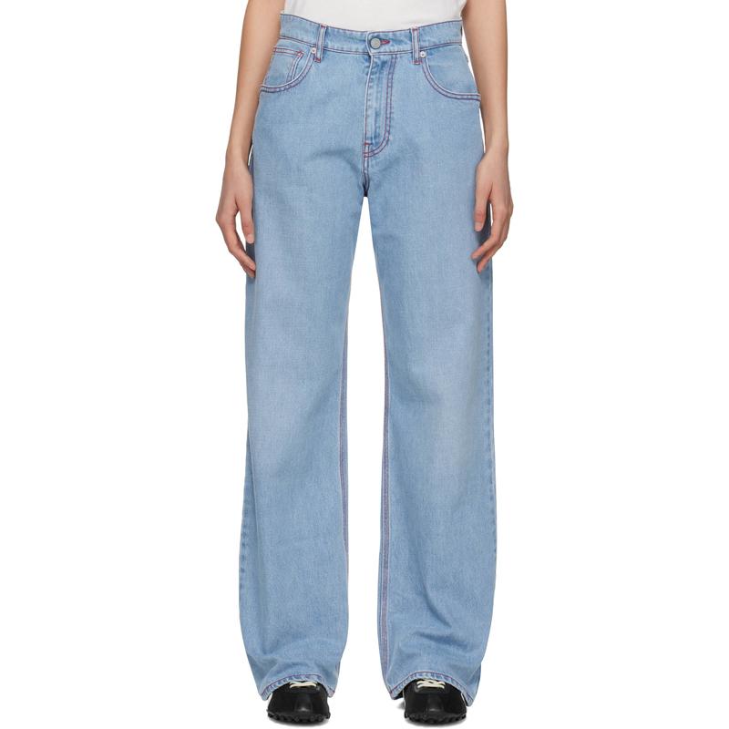 ERL 女士 牛仔长裤 蓝色 Straight Venice 牛仔裤