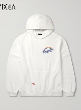 [秋冬新品]Willy Chavarria 男款Fabuloso Hooligan 宽松款徽标印