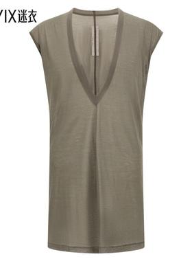 【秋季新品】Rick Owens瑞克欧文斯 男款'Dylan' T恤 迷衣时尚