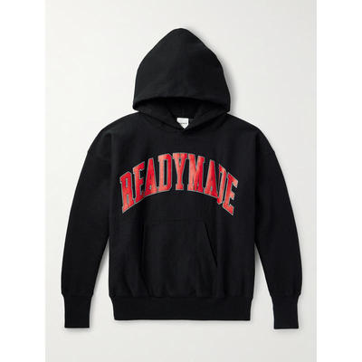 Readymade 男士 SS25 卫衣 徽标印花棉混纺针织连帽衫