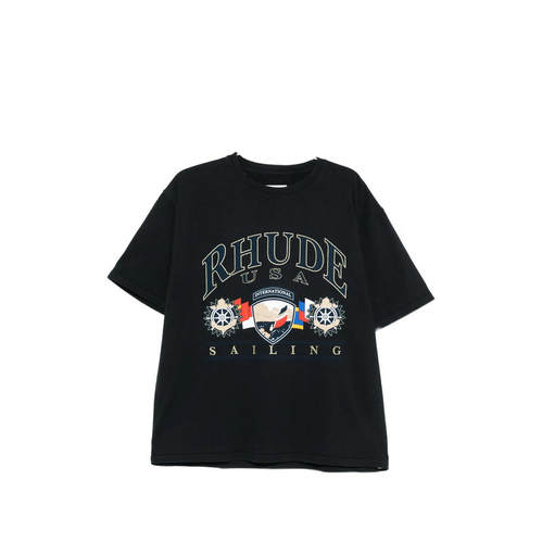 Rhude 男士 SS26 T恤 MONTENEGRO REGATTA