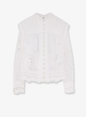 FARM Rio 女士 SS26 衬衫 Richilieu 有机棉