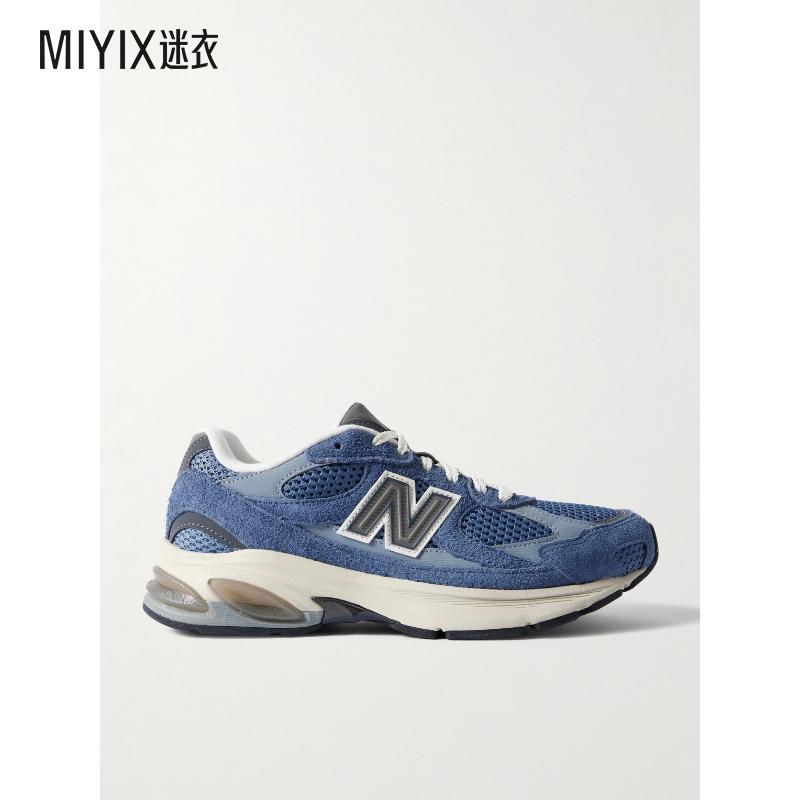 [秋冬新品]New balance 男款ABZORB 2010 皮革边网纱绒面革运动鞋