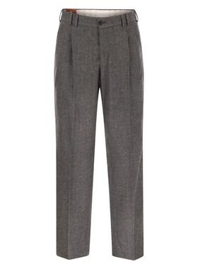 PT Torino 男士 FW25 长裤 MICHEAL 初剪羊毛羊绒裤子