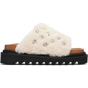 Toga 女士 凉鞋 白色 Fur Concho