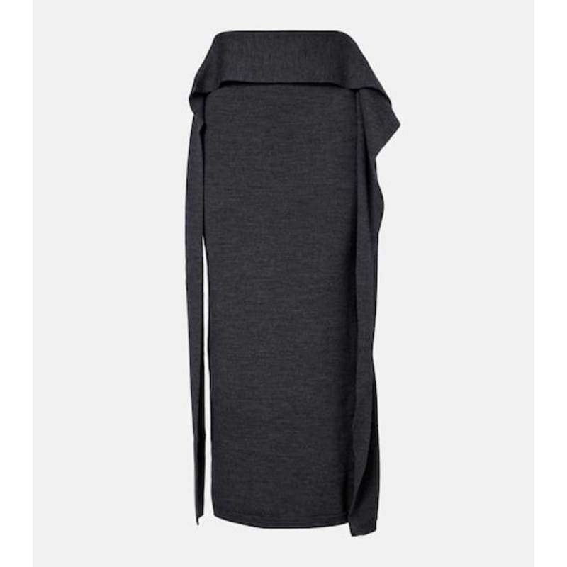 Entire Studios 女士 超长裙 层叠羊毛长款半身裙,女装/女士精品,连衣裙,淘宝优惠券,粉丝福利购,淘宝优惠卷