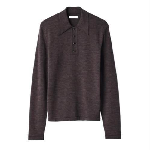 Lemaire 勒梅尔 男士 FW26 POLO衫 LEMAIRE and Polos T恤棕色