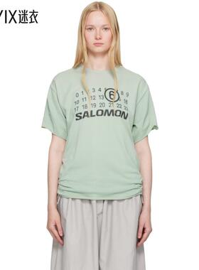 MM6 Maison Margiela马吉拉 女款蓝色 Salomon 联名 Seamless 运