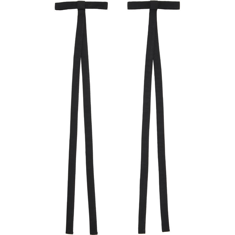 Sandy Liang 女士 发夹 两件装黑色 Recital Bows 发夹