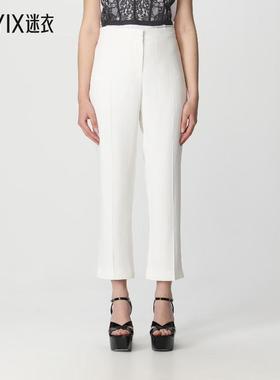 AMQ Alexander McQueen亚历山大·麦昆 女士 Kickback纯色九分裤